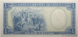 1/2 Escudo CHILI 1970 P.134Aa NEUF