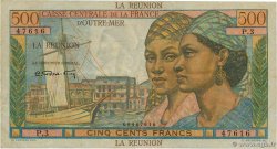 500 Francs Pointe à Pitre ÎLE DE LA RÉUNION 1946 P.46a TB+