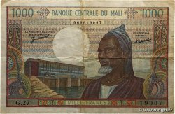 1000 Francs MALI 1970 P.13d q.BB