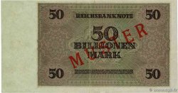 50 Billions Mark Spécimen ALLEMAGNE 1924 P.139s TTB+