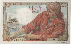 20 Francs PÊCHEUR FRANCE 1949 F.13.14