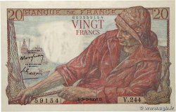 20 Francs PÊCHEUR FRANCE 1950 F.13.17
