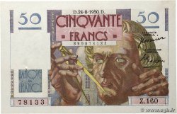 50 Francs LE VERRIER FRANCE 1950 F.20.16