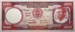1000 Ekuele ÄQUATORIALGUINEA 1975 P.13 fST