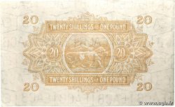 20 Shillings - 1 Pound EAST AFRICA 1955 P.35 VF+