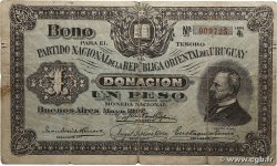 1 Peso URUGUAY 1897 P.- pr.TB