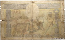 100 Francs MADAGASCAR 1937 P.040 q.B