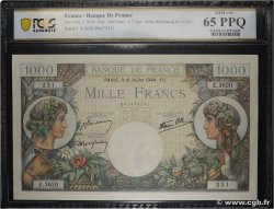 1000 Francs COMMERCE ET INDUSTRIE FRANCE 1944 F.39.10
