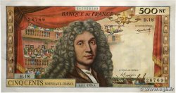 500 Nouveaux Francs MOLIÈRE FRANCE 1965 F.60.08