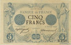 5 Francs NOIR FRANCIA 1873 F.01.19
