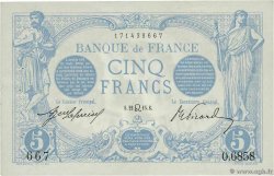 5 Francs BLEU FRANCE  1915 F.02.29
