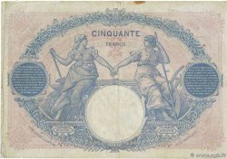 50 Francs BLEU ET ROSE FRANCE 1926 F.14.39 F+
