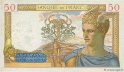 50 Francs CÉRÈS modifié FRANCE 1939 F.18.22 XF