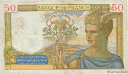 50 Francs CÉRÈS modifié FRANCE 1939 F.18.24 F+