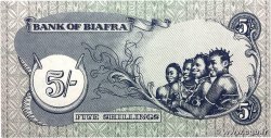 5 Shillings BIAFRA 1968 P.03a UNC