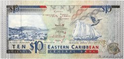 10 Dollars CARAÏBES 1993 P.27u TTB+