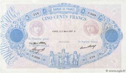500 Francs BLEU ET ROSE FRANCE 1937 F.30.38 TTB