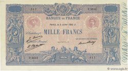 1000 Francs BLEU ET ROSE FRANCE 1926 F.36.43 TTB+