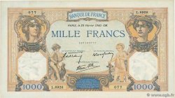 1000 Francs CÉRÈS ET MERCURE type modifié FRANCE 1940 F.38.43