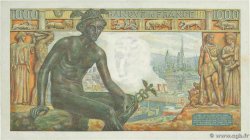 1000 Francs DÉESSE DÉMÉTER FRANCE 1942 F.40.05 XF+