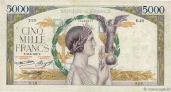 5000 Francs VICTOIRE FRANCE 1935 F.44.02 TB+