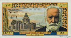 5 Nouveaux Francs VICTOR HUGO FRANCE 1959 F.56.02