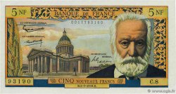 5 Nouveaux Francs VICTOR HUGO FRANCE 1959 F.56.02