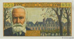 5 Nouveaux Francs VICTOR HUGO FRANCE 1961 F.56.09 AU