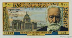 5 Nouveaux Francs VICTOR HUGO FRANCE 1963 F.56.13