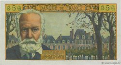 5 Nouveaux Francs VICTOR HUGO FRANCE 1963 F.56.13 XF+