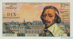 10 Nouveaux Francs RICHELIEU FRANCE 1959 F.57.03