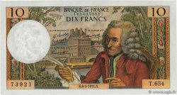 10 Francs VOLTAIRE FRANCE 1971 F.62.48