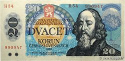 20 Korun TCHÉCOSLOVAQUIE 1988 P.095a TTB+