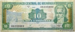 10 Cordobas NICARAGUA 1990 P.175 BC+