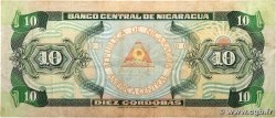 10 Cordobas NICARAGUA 1990 P.175 BC+