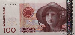 100 Kroner NORVÈGE 2006 P.49c SUP