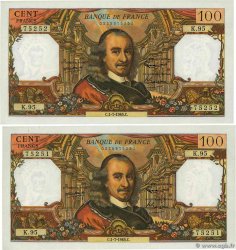 100 Francs CORNEILLE Consécutifs FRANCE 1965 F.65.08