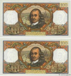 100 Francs CORNEILLE Consécutifs FRANCE 1965 F.65.08 AU-