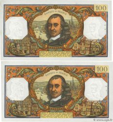 100 Francs CORNEILLE Consécutifs FRANCIA 1969 F.65.25 SPL+