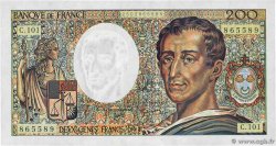 200 Francs MONTESQUIEU alphabet 101 FRANCE 1992 F.70bis.01 NEUF