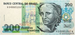 200 Cruzeiros BRÉSIL 1990 P.229 NEUF