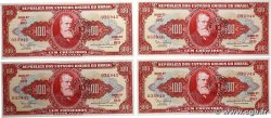 10 Centavos sur 100 Cruzeiros Lot BRÉSIL 1966 P.185a NEUF