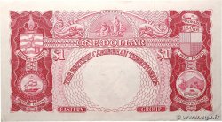 1 Dollar EAST CARIBBEAN STATES  1964 P.07c VF+