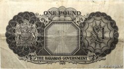 1 Pound BAHAMAS  1953 P.15c TTB