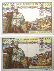 500 Francs Lot MALI  1973 P.12f XF+