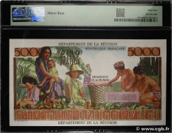 100 NF sur 5000 Francs Schoelcher Épreuve REUNION  1967 P.56bs UNC-