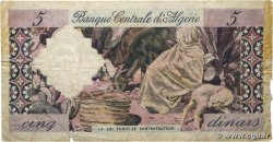 5 Dinars ALGERIA 1964 P.122b MB