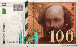 100 Francs CÉZANNE FRANCE 1997 F.74.01 VF+