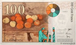 100 Francs CÉZANNE FRANCE 1997 F.74.01 VF+