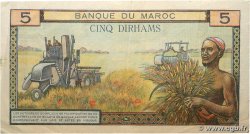5 Dirhams MAROC 1968 P.53e TTB